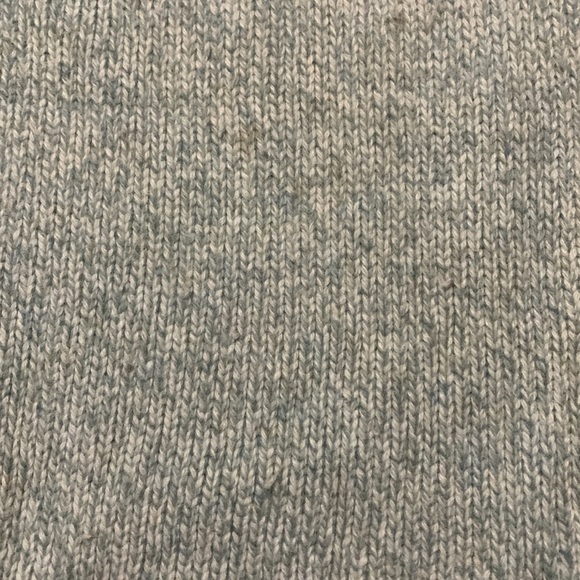 L. L. Bean sweater full zip knit green sweater lambs wool rabbit hair blend XS - Picture 6 of 13